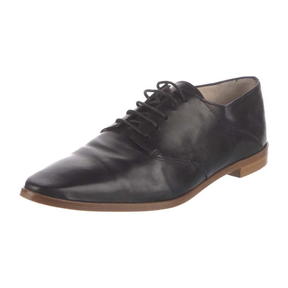 BNIB Jamie Haller Black Leather Oxfords (EUR 37)